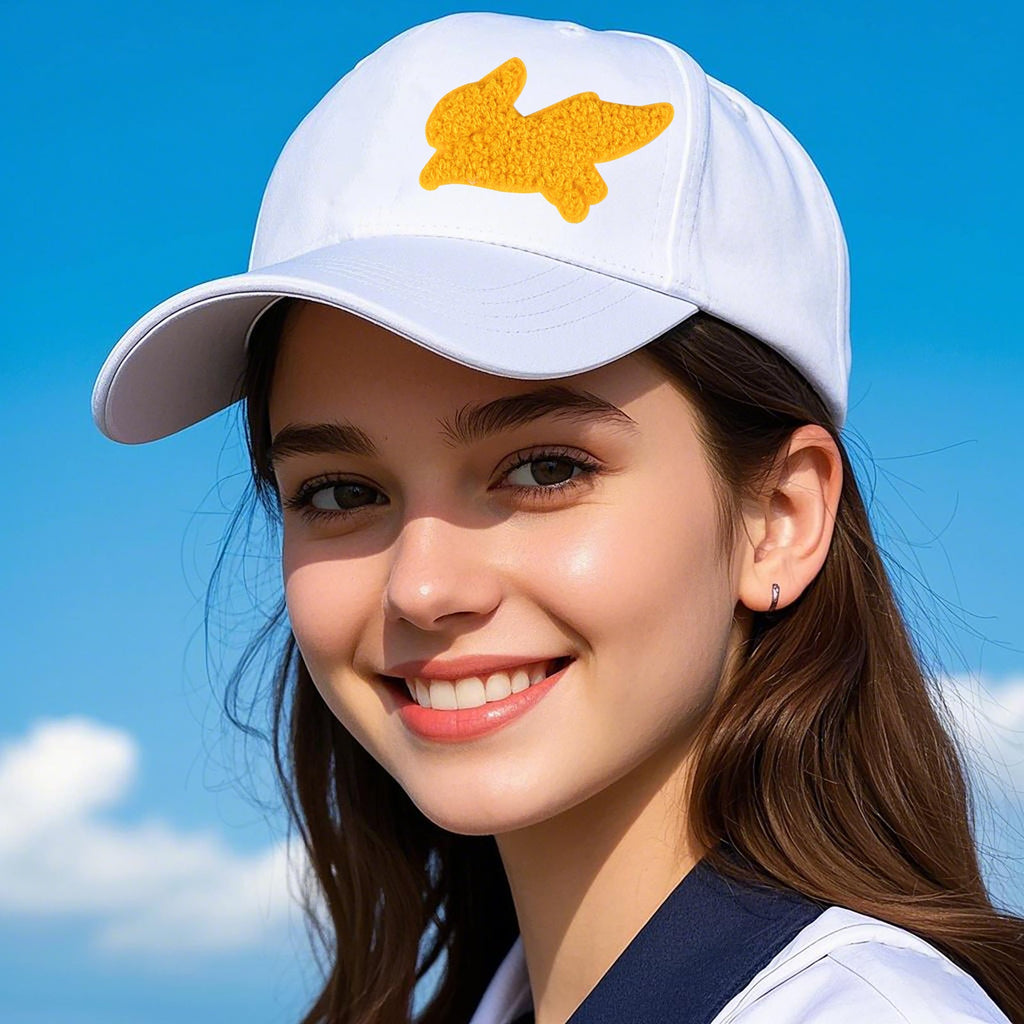 10 Pcs Yellow Dinosuar Animal Cartoon Logo Embroidered Patch