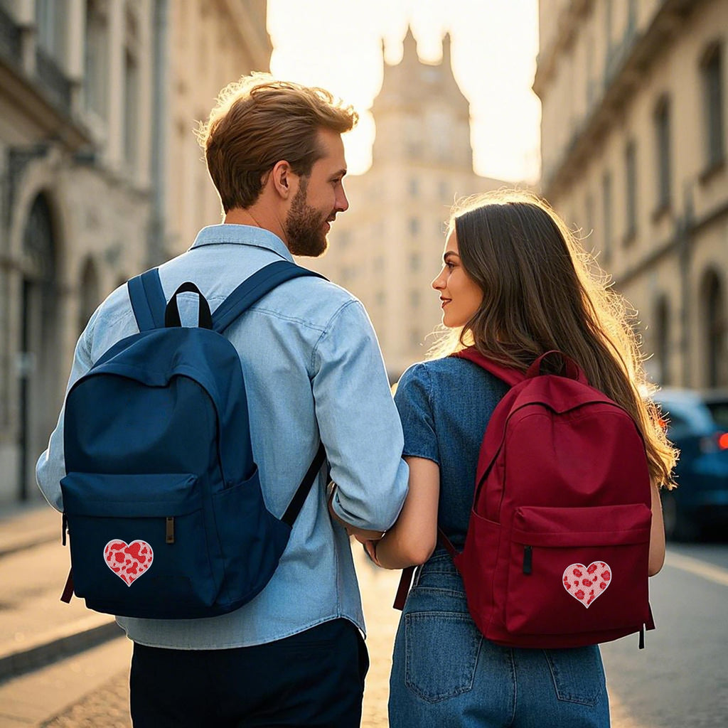12Pcs Heart Shape Embroidered Patch