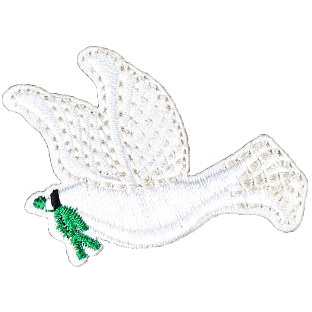 6Pcs Pigeon Bee Embroidered Patch