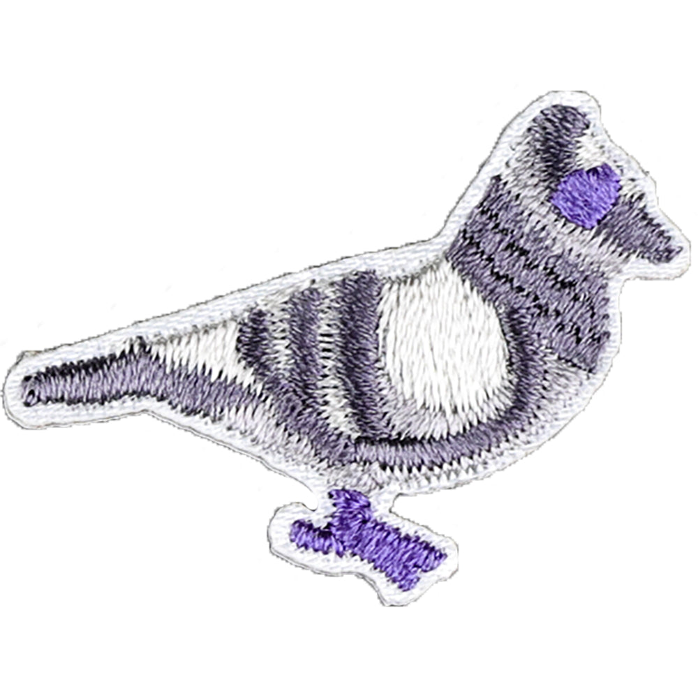 6Pcs Pigeon Bee Embroidered Patch