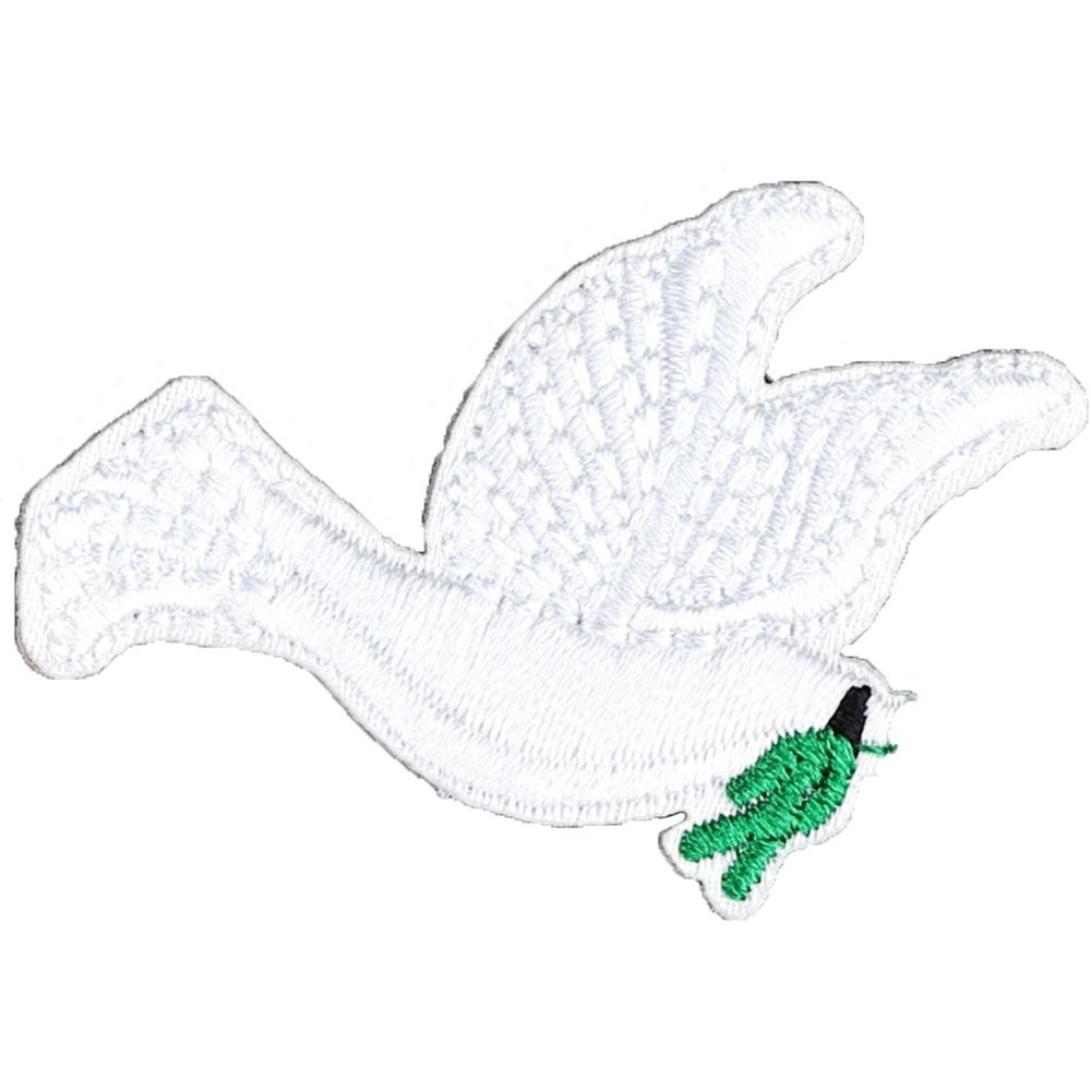 6Pcs Pigeon Bee Embroidered Patch
