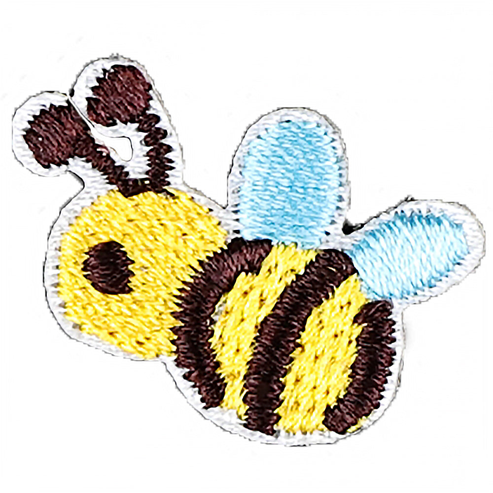 6Pcs Pigeon Bee Embroidered Patch