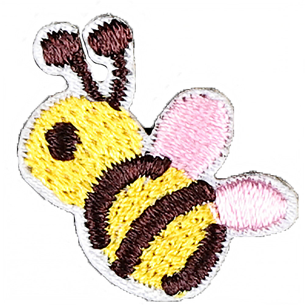 6Pcs Pigeon Bee Embroidered Patch