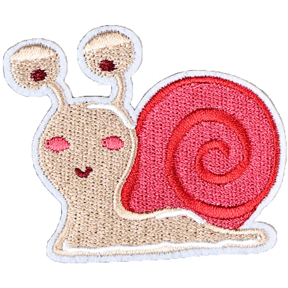 6Pcs Pink Butterfly Shape Embroidered Patch