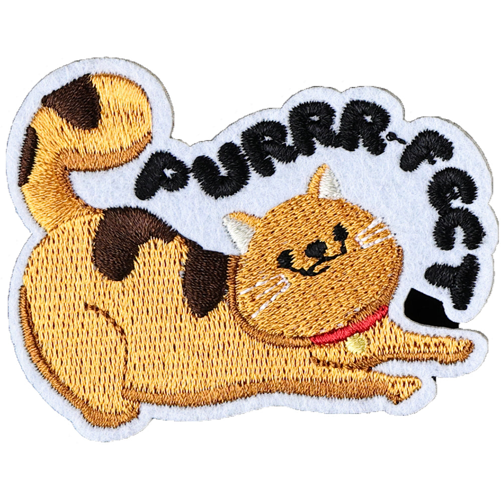 8Pcs Animal Cat Goat Shark Snail Embroidered Patch