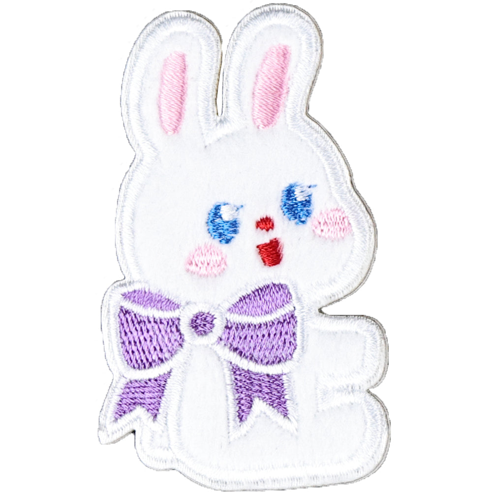 8Pcs Animal Cute Rabbit Bunny Embroidered Patch