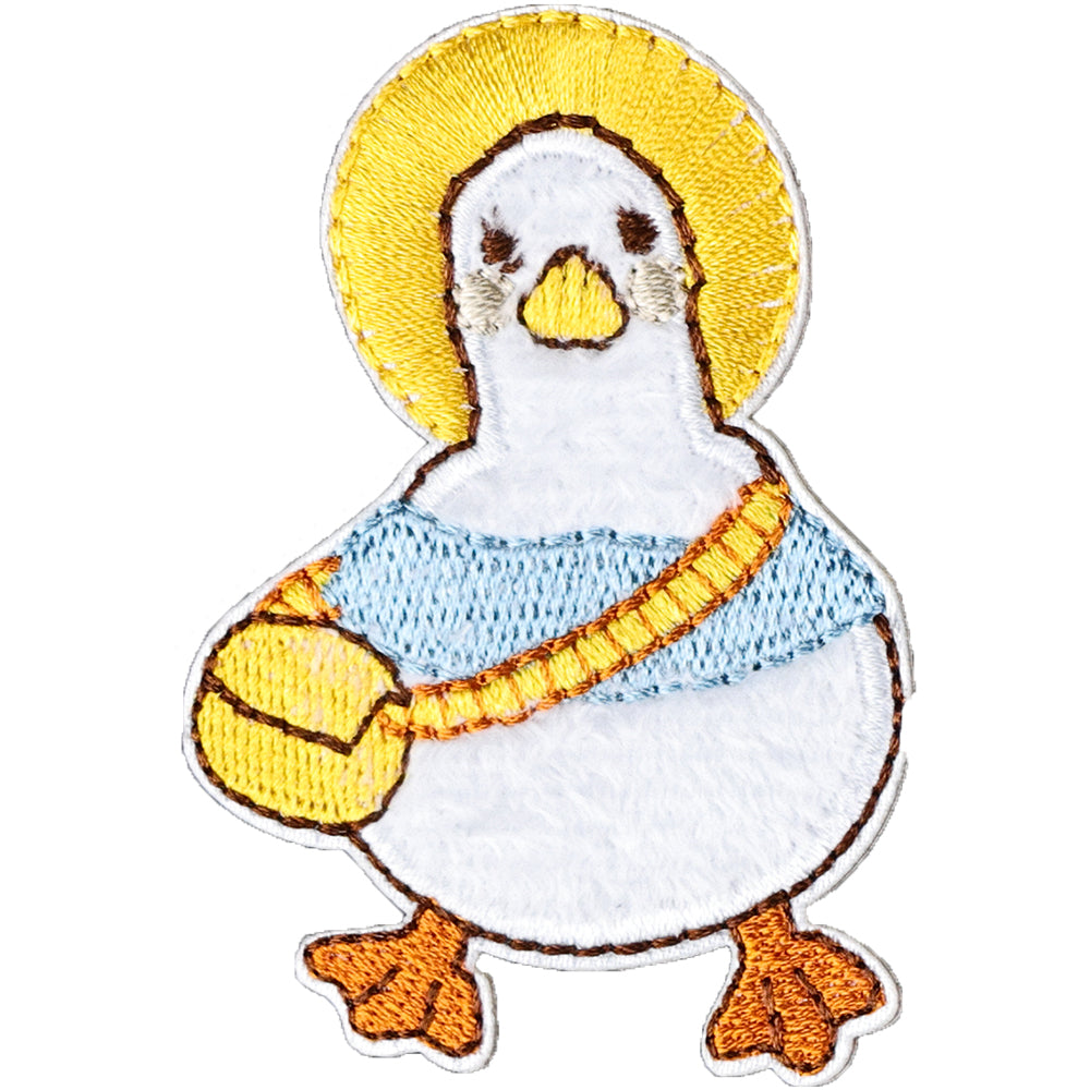 8Pcs Animal Cute Duck Embroidered Patch