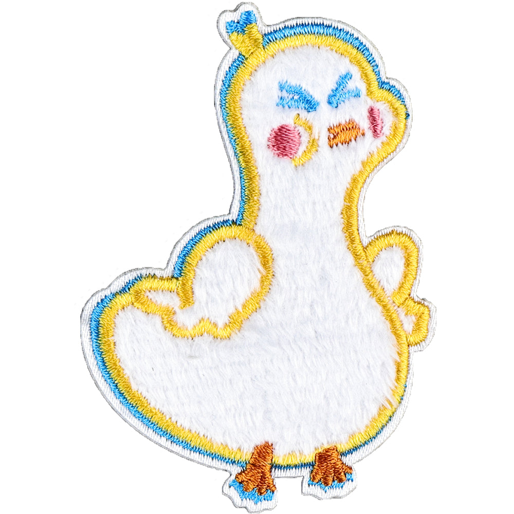 8Pcs Animal Cute Duck Embroidered Patch
