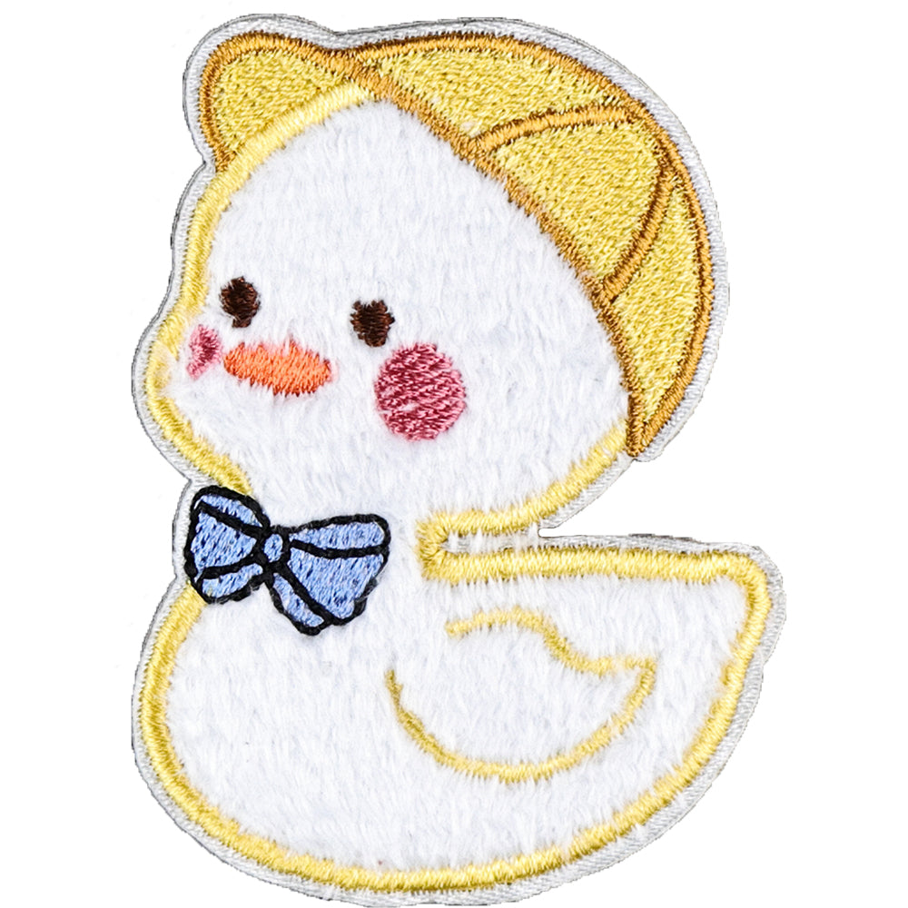8Pcs Animal Cute Duck Embroidered Patch
