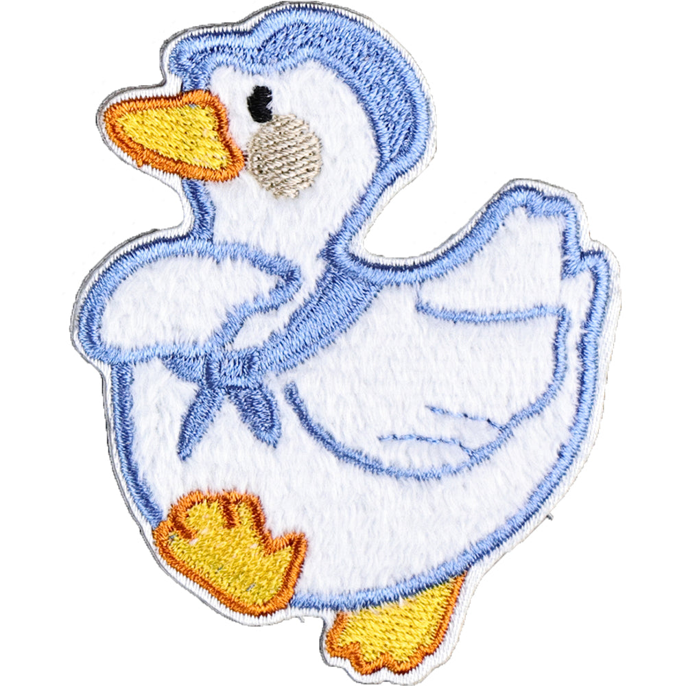 8Pcs Animal Cute Duck Embroidered Patch